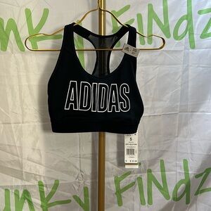 Adidas Don’t Rest Alphaskin Branded Sports Bra